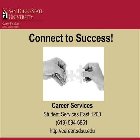 SDSU Connect to Success
