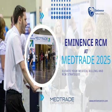 Must Connect with Eminence RCM at Medtrade 2025