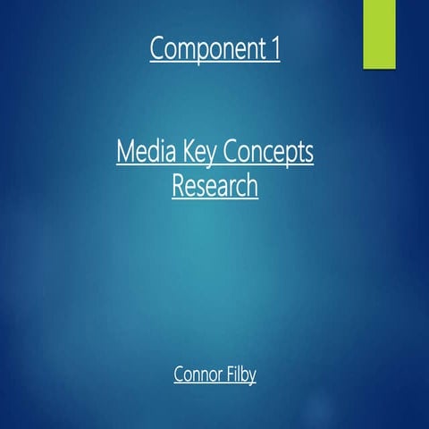 Connor   key concepts