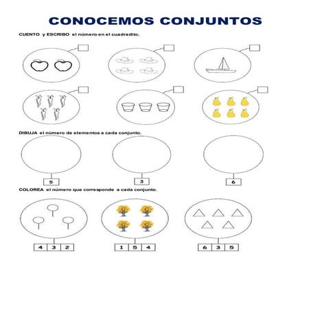 Conocemos conjuntos