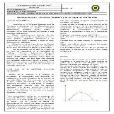 Evaluacion geogebra | DOCX