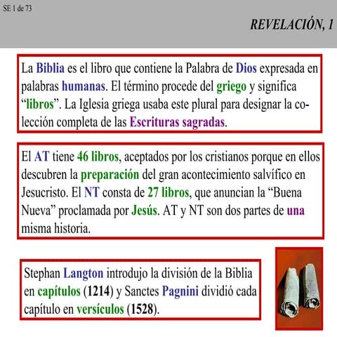 Conocer la Biblia