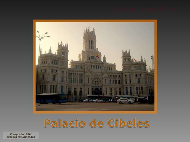 Conocer Madrid 17   - Palacio de Ci...