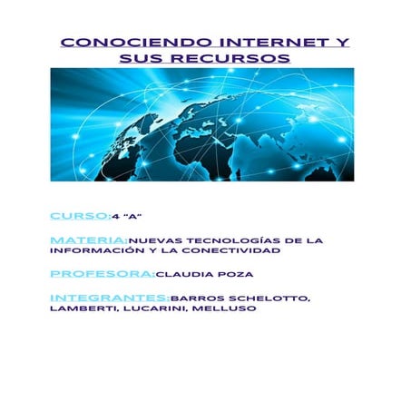 Conociendointernetysusrecursos