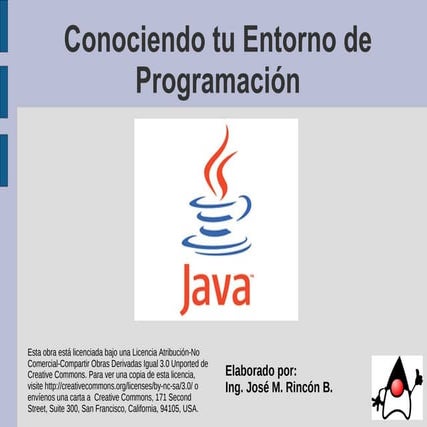 Tema 1 el entorno de desarrollo de java | PDF