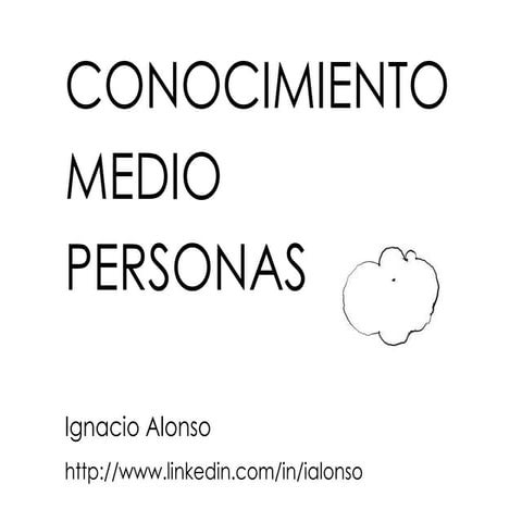 Conocimiento medio personas