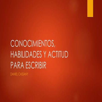 PREGUNTAS DE HABILIDADES PARA ESCRIBIR