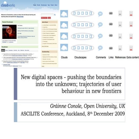 Conole Keynote Ascilite 2009 Conference Presentation