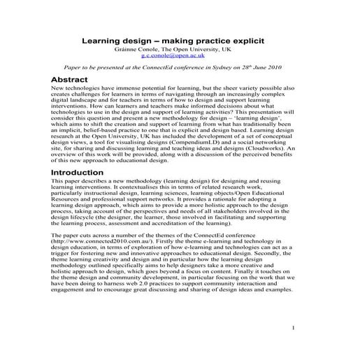 Conole connected june_2010