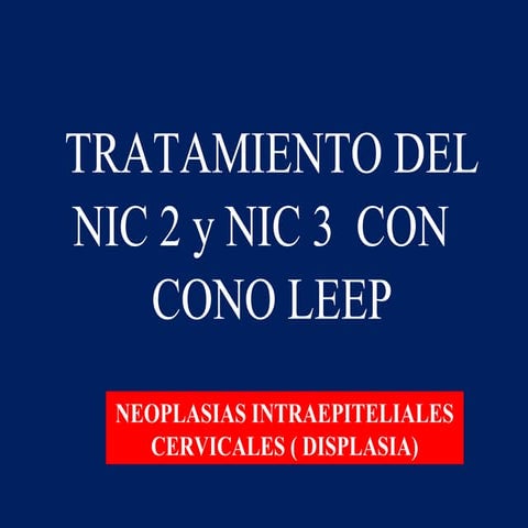 Cono leep | PPT
