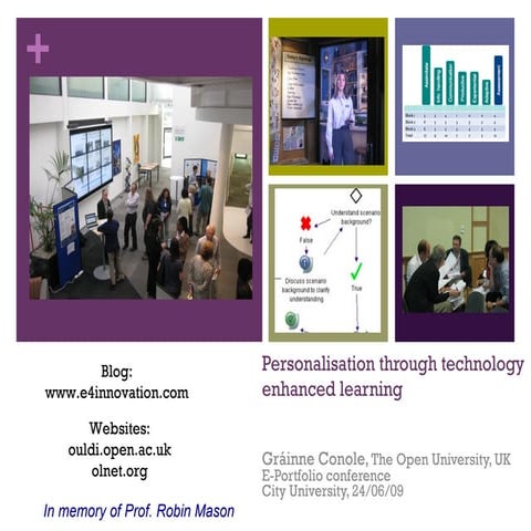 Conole Eportfolio 24 June