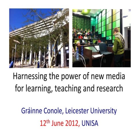 Conole harnessing media