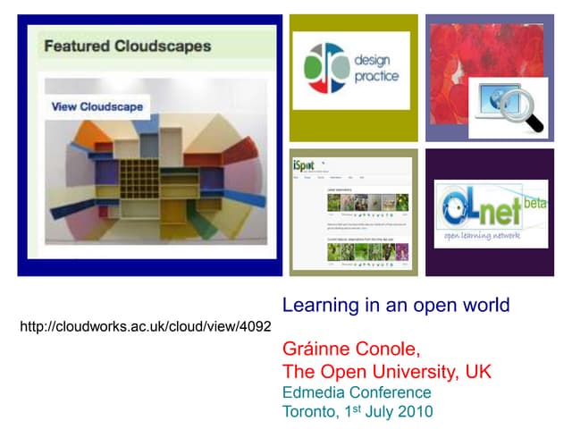 Conole keynote presentation_edmedia