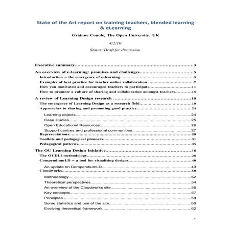 Conole State Of The Art Review 2010 2 4