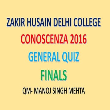 Conoscenza finals 2016