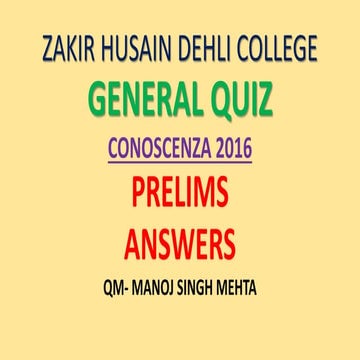 Conoscenza prelims answer 2016