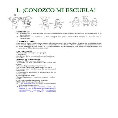 Las partes de la escuela | PPTX