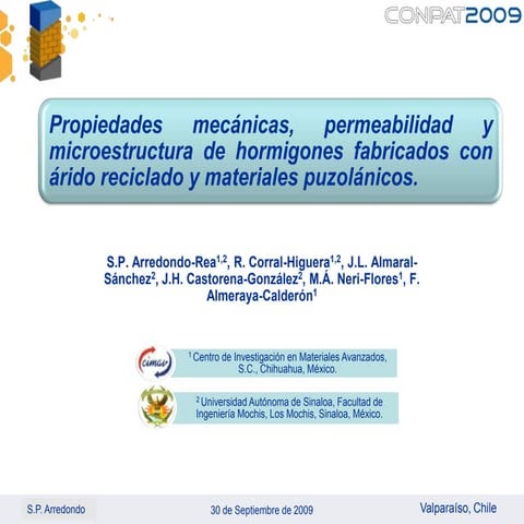 Propiedades mecánicas, permeabilidad y microestructura del concreto con agreg...