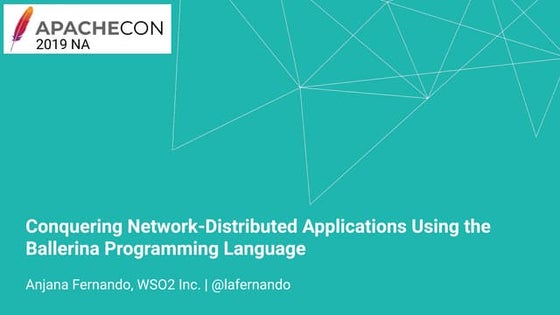 Ballerina - A Programming Language for Cloud and DevOps | PPT