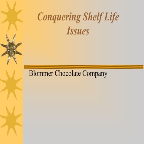 Conquering Shelf Life Issues   Blommer