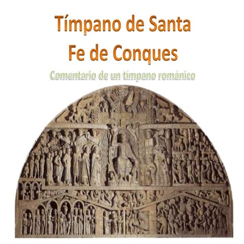 Tímpano de Santa Fe de Conques