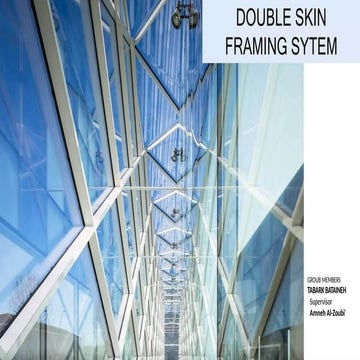 Double skin facade | PPTX