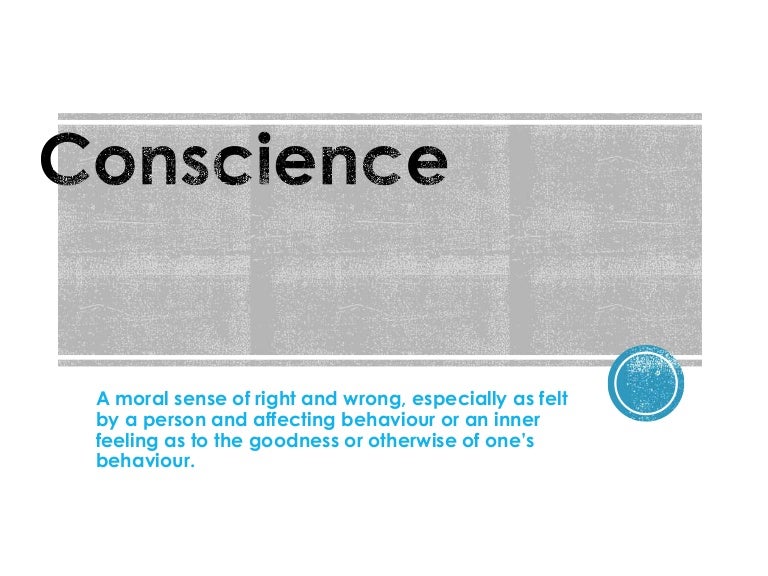 A2 Conscience revision