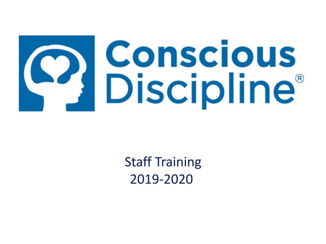 Conscious Discipline - Behavior and the Brain | PPTX