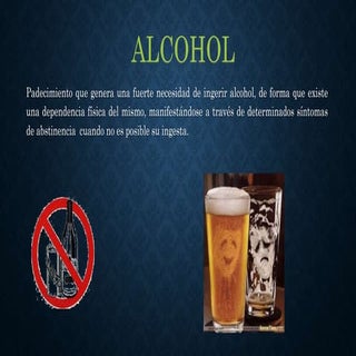 Consecuencias de alcohol