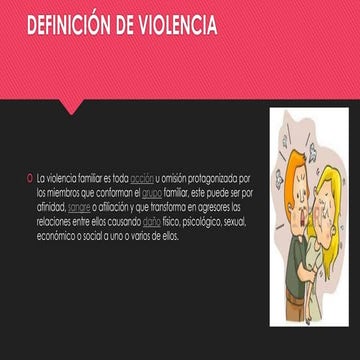 Consecuencias de la violencia familiar