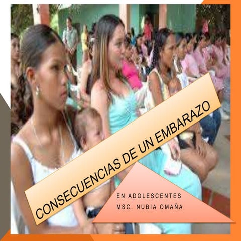 Consecuencias embarazo en adolescentes
