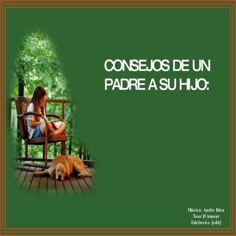 Consejos De Un Padre A Su Hijo