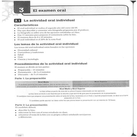 Consejos oral individual bueno completo