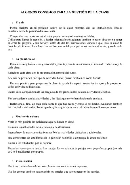 Lista de acomodos razonables educacion especial | PDF
