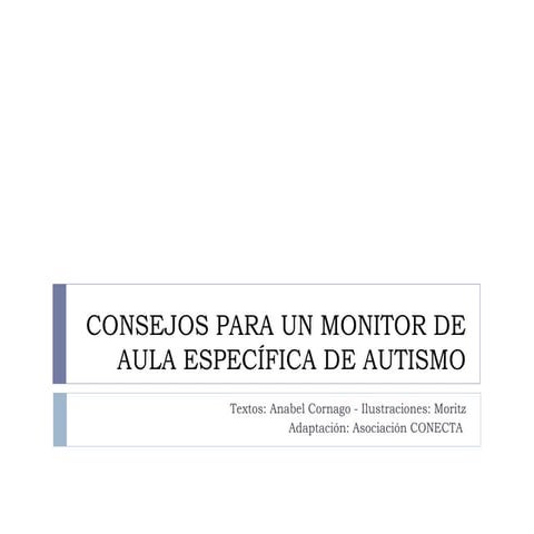 Consejos para un monitor de aula específica de autismo
