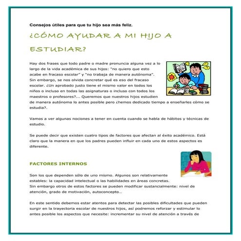 Consejos útiles para que tu hijo sea más feliz (1)