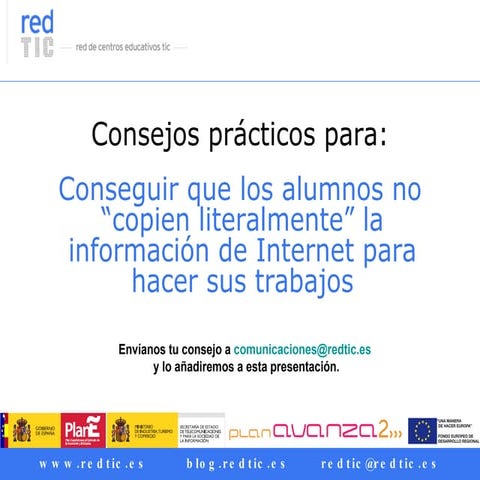 Consejos Uso Internet En Trabajos