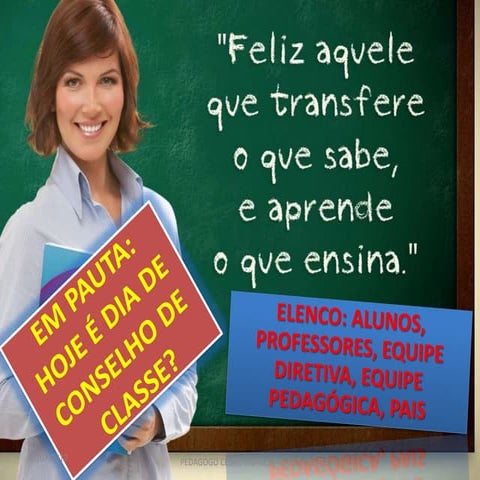 Conselho de Classe  - Participativo