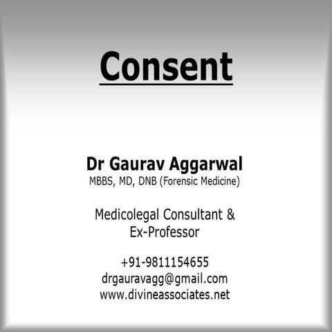 Consent