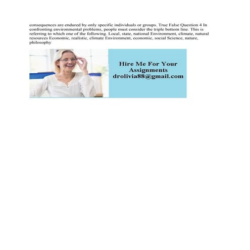 consequences are endured by only specific individuals or groups- True.pdf