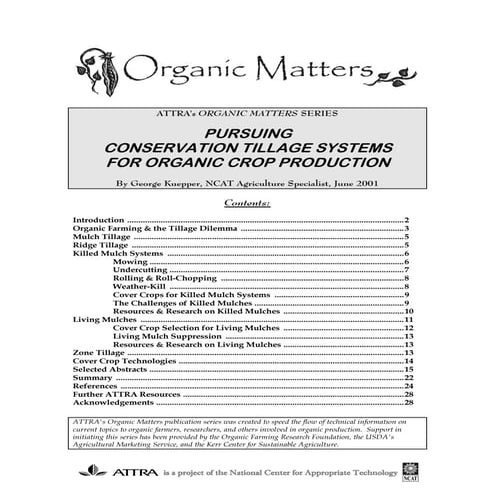 Conservation Tillage | PDF