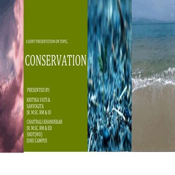 Conservation.pptx | Agriculture | Industries
