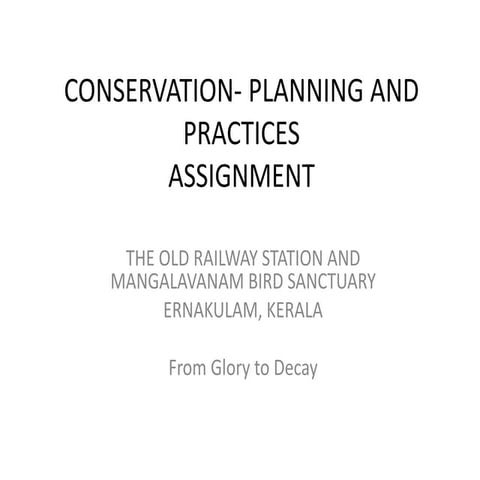 Mangalavanam and old railway station ernakulam