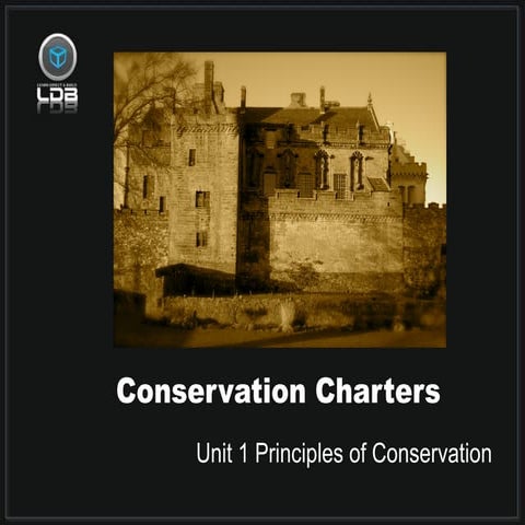 Conservation Charters and Philosophy