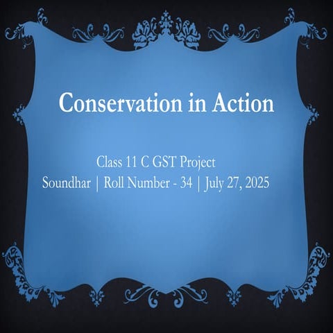 Conservation in Action: Environmental Movements and Personal ...