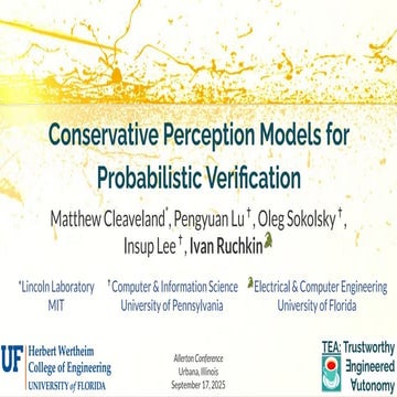 Conservative Perception Models for Probabilistic Verification