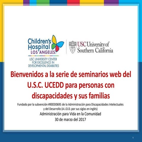 Seminario web: Tutela para personas con discapacidades y sus familias