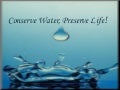 Conserve water
