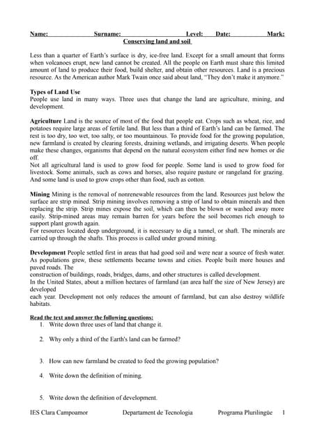 Class 7th Science Chapter- 9. soil | PPTX