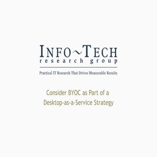 Consider byoc as part of desktop as...